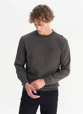 Wrangler Gri Erkek Sweatshirt GW2520255