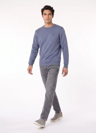 Wrangler Mavi Erkek Sweatshirt GW2520255