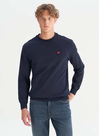 Wrangler Lacivert Erkek Sweatshirt GW2520255
