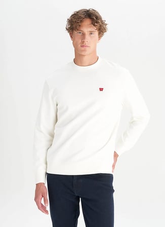 Wrangler Beyaz Erkek Sweatshirt GW2520255W02 SWEATSHIRT BEYAZ