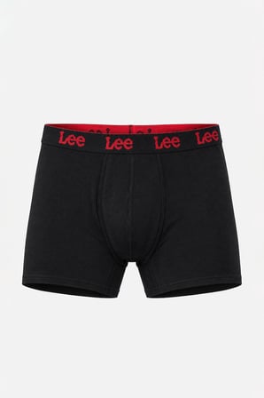 Regular Fit Normal Kesim Siyah Pamuklu Esnek Boxer