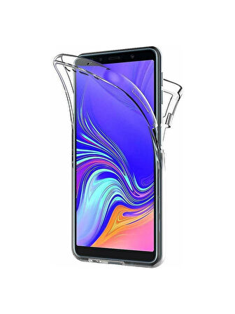 Xiaomi Mi 6X Uyumlu Ön Arka 360 Tam Koruma Şeffaf Soft Silikon Kılıf