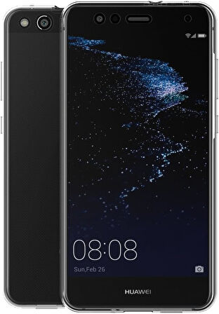 Huawei P10 Lite Uyumlu Ön Arka 360 Tam Koruma Şeffaf Soft Silikon Kılıf