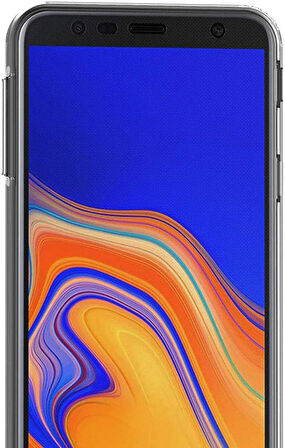 Samsung Galaxy J4 Uyumlu Ön Arka 360 Tam Koruma Şeffaf Soft Silikon Kılıf