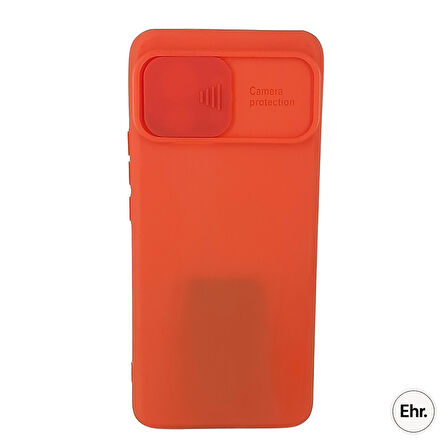 Xiaomi Mi 11 Uyumlu Kamera Sürgülü Mat Silikon Kılıf