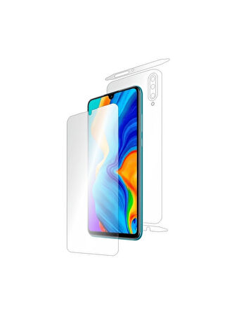 Samsung Galaxy M30s ile Uyumlu Ön Arka Koruma Full Body Jelatin