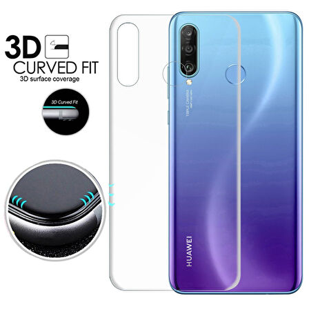 Huawei P30 Lite ile Uyumlu Ön Arka Koruma Full Body Jelatin