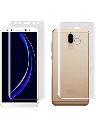 Huawei Mate 10 Lite ile Uyumlu Ön Arka Koruma Full Body Jelatin