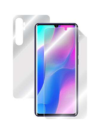 Xiaomi Mi 10 Lite ile Uyumlu Ön Arka Koruma Full Body Jelatin