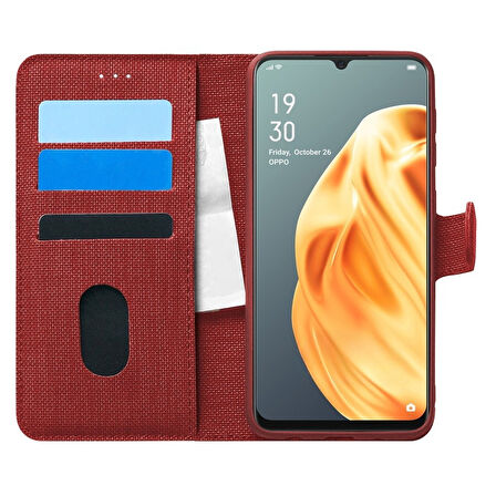 Xiaomi Redmi Note 7 Uyumlu Kapaklı Tam Korumalı Kumaş Kılıf