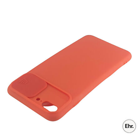 iPhone 7 Plus / 8 Plus Uyumlu Kamera Sürgülü Mat Silikon Kılıf
