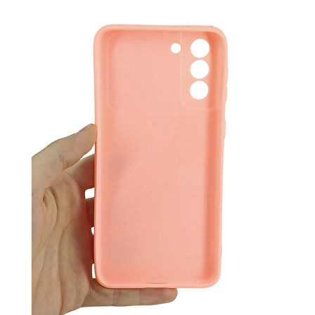 Samsung Galaxy S21 Uyumlu Kamera Sürgülü Mat Silikon Kılıf