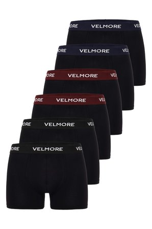 VELMORE Erkek Boxer 6’lı Premium Kutu Pamuklu Likralı (Beden S - 5XL)