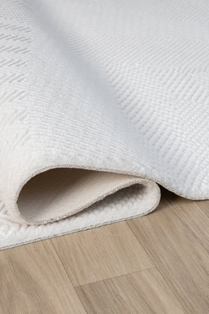 Lima Krem Halı Akrilik Halı Yumuşak Dokulu Salon Oturma Odası Yatak Odası Halısı 0556