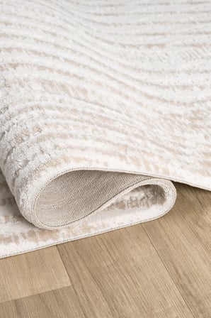 Lima Bej Halı Akrilik Halı Yumuşak Dokulu Salon Oturma Odası Yatak Odası Halısı 0558