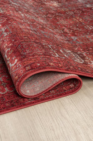 Asır Bordo Halı Salon Oturma Odası Çocuk Odası Yatak Odası Halısı 0257