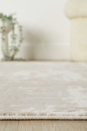 Diva Bej Halı Akrilik Halı Yumuşak Dokulu Salon Oturma Odası Yatak Odası Halısı 0275
