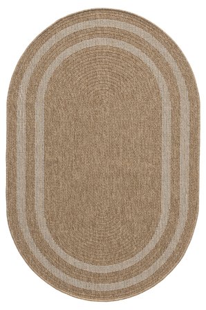  İndia Beyaz Oval Halı Salon Oturma Odası Çocuk Odası Yatak Odası Halısı 668