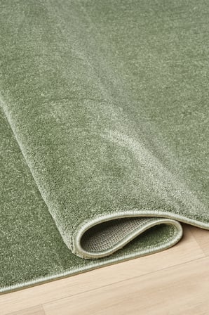 Bali Yeşil Yumuşak Dokulu Shaggy Halı Salon Oturma Odası Halısı 4500