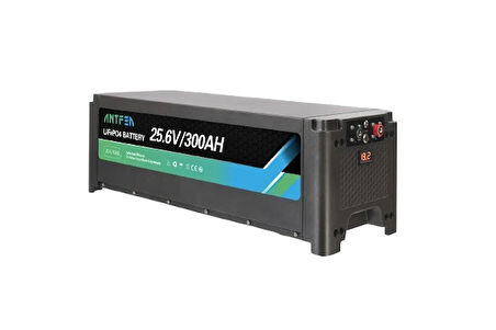 Antfea L7680 25.6V 300Ah İstiflenebilir Lityum Akü LiFePo4