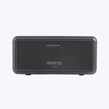 ANTFEA S2200 Pro Taşınabilir Güç Kaynağı + B2200 Backup Yedek Batarya + 2 adet 400W Taşınabilir Güneş Paneli [ 2.4 kW / 4.4 kWh / 800 W ]