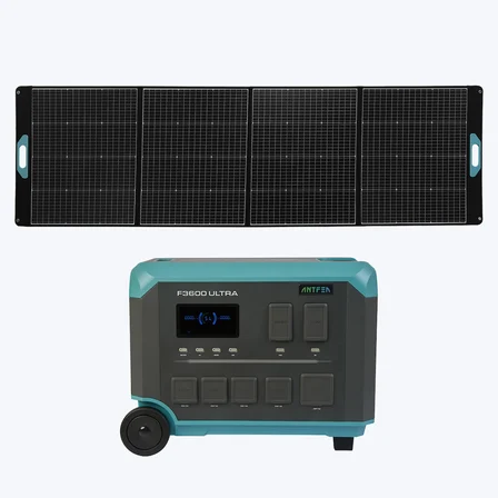 ANTFEA F3600 Ultra Taşınabilir Güç Kaynağı + 300W Taşınabilir Güneş Paneli [ 3.6 kW / 3 kWh / 300 W ]