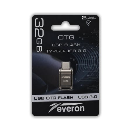 Everon 32gb TypeC USB OTG 3.0 Metal Flash Bellek
