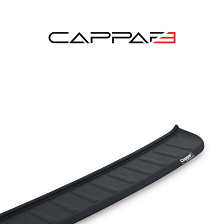 Volkswagen Caddy 2021- Yılı ve Sonrası Uyumlu Arka Tampon Eşiği Mat