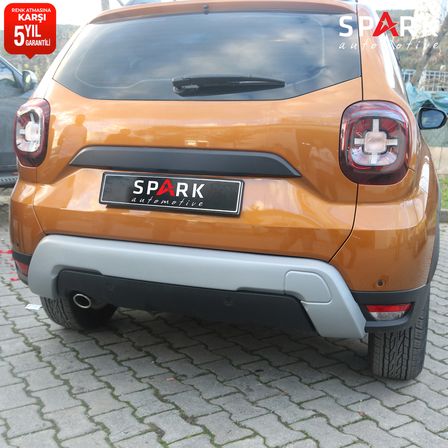 Dacia Duster 2018-2024 Yıl Aralığı Uyumlu Arka Tampon Difüzör