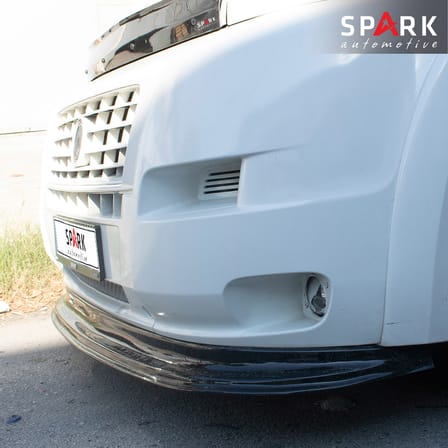 Fiat Ducato 2006-2014 Yıl Aralığı Uyumlu Ön Tampon Lip Siyah