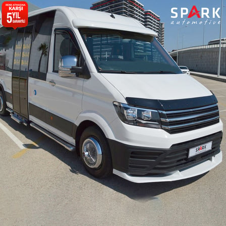 Volkswagen Crafter 2018- Yılı ve Sonrası Uyumlu Kaput Rüzgarlığı 3mm