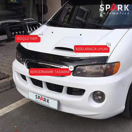 Hyundai Starex 2003-2008 Yıl Arası Kaput Rüzgarlık 4mm