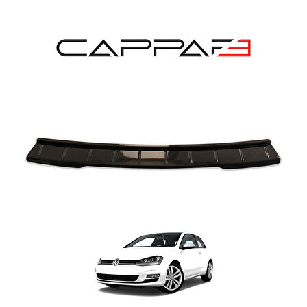 Volkswagen Golf 7 2013-2021 Yıl Aralığı Uyumlu Arka Tampon Eşiği Parlak