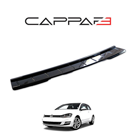 Volkswagen Golf 7 2013-2021 Yıl Aralığı Uyumlu Arka Tampon Eşiği Parlak