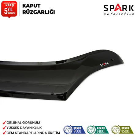 Citroen Jumper 2014-2023 Yılı Uyumlu Kaput Rüzgarlığı 4mm