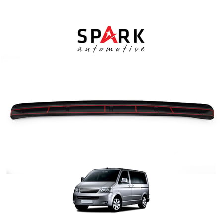 Volkswagen Transporter T5 2009-2014 Yıl Aralığı Uyumlu Arka Tampon Eşiği Parlak