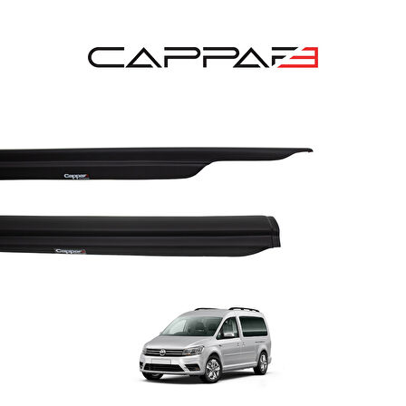 Volkswagen Caddy 2015-2020 Yıl Aralığı Uyumlu Yan Kapı Çıtası 4 Parça
