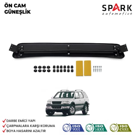 Opel Frontera 1998-2004 Yıl Aralığı Uyumlu Ön Cam Güneşliği