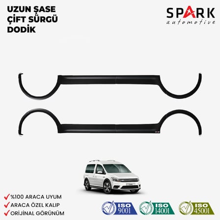 Volkswagen Caddy 2015-2020 Yıl Aralığı Uyumlu Uzun Şase Çift Sürgü Dodik Seti 12 Parça