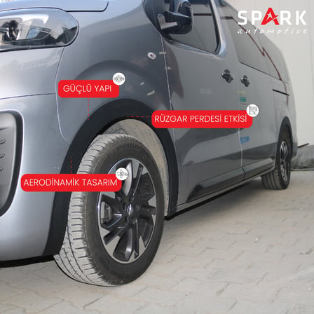 Opel Zafira 2019 Yılı Ve Sonrası Set 8 Prç. Çamurluk Dodik