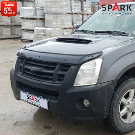 Isuzu D-Max 2006-2012 Yıl Aralığı Uyumlu Kaput Rüzgarlığı 3mm