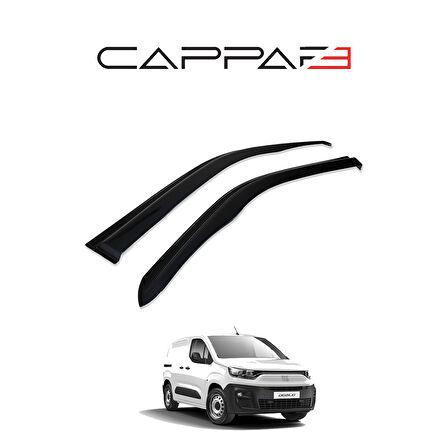 Fiat Doblo 2023- Yılı ve Sonrası Uyumlu Cam Rüzgarlığı 2 Parça 