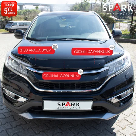 Honda CR-V 2013-2018 Yıl Aralığı Uyumlu Kaput Rüzgarlık 3mm