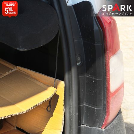 Dacia Duster 2010-2017 Yıl Aralığı Uyumlu Bagaj Koruma Eşiği 3 Parça