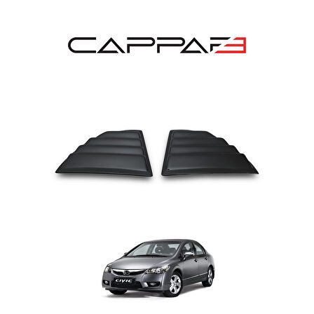 Honda Civic 2006-2012 Yıl Aralığı Uyumlu Kelebek Cam Aksesuarı