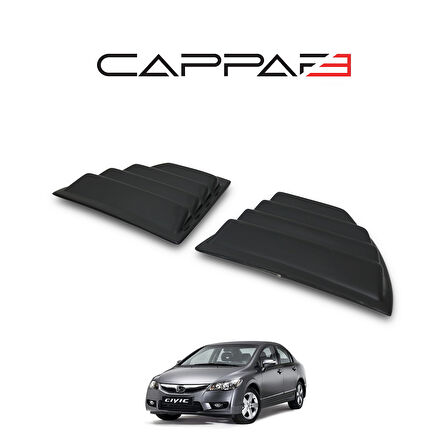 Honda Civic 2006-2012 Yıl Aralığı Uyumlu Kelebek Cam Aksesuarı