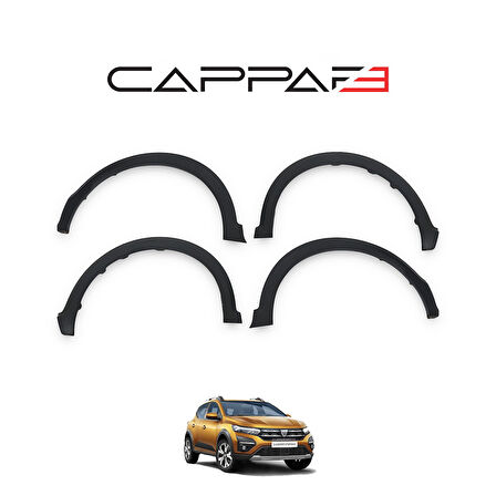 Dacia Sandero 2021- Yılı ve Sonrası Uyumlu Çamurluk Dodik 4 Parça