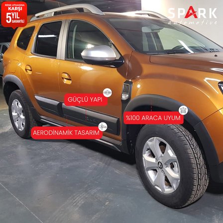 Dacia Duster 2018-2024 Yıl Aralığı Uyumlu Dodik Set 12 Parça
