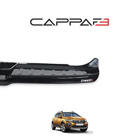 Dacia Sandero 2021- Yılı ve Sonrası Uyumlu Arka Tampon Eşiği Parlak