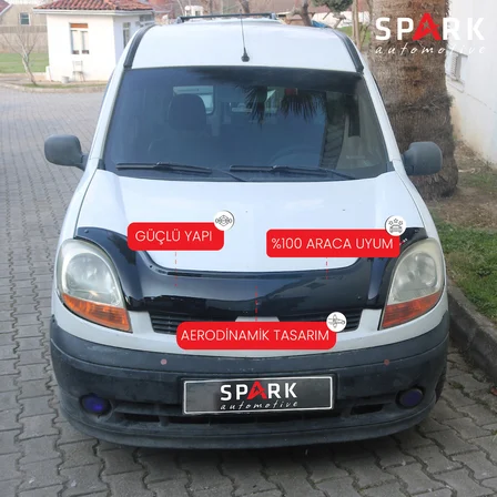 Renault Kangoo 2003-2008 Yıl Aralığı Uyumlu Kaput Rüzgarlığı 4mm